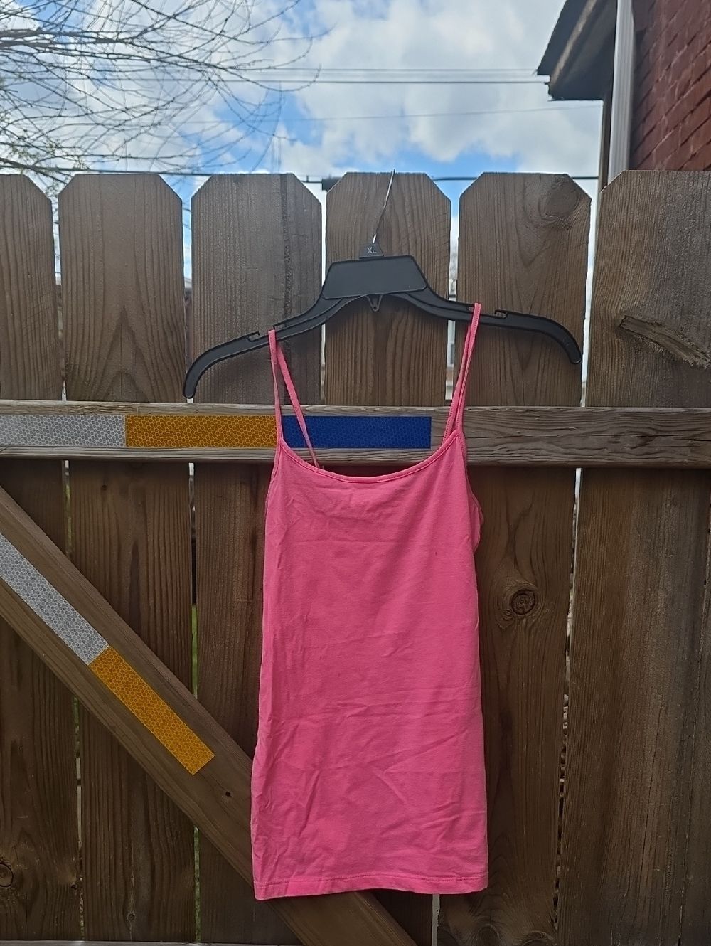 No Boundaries Pink Spaghetti Strap Camisole